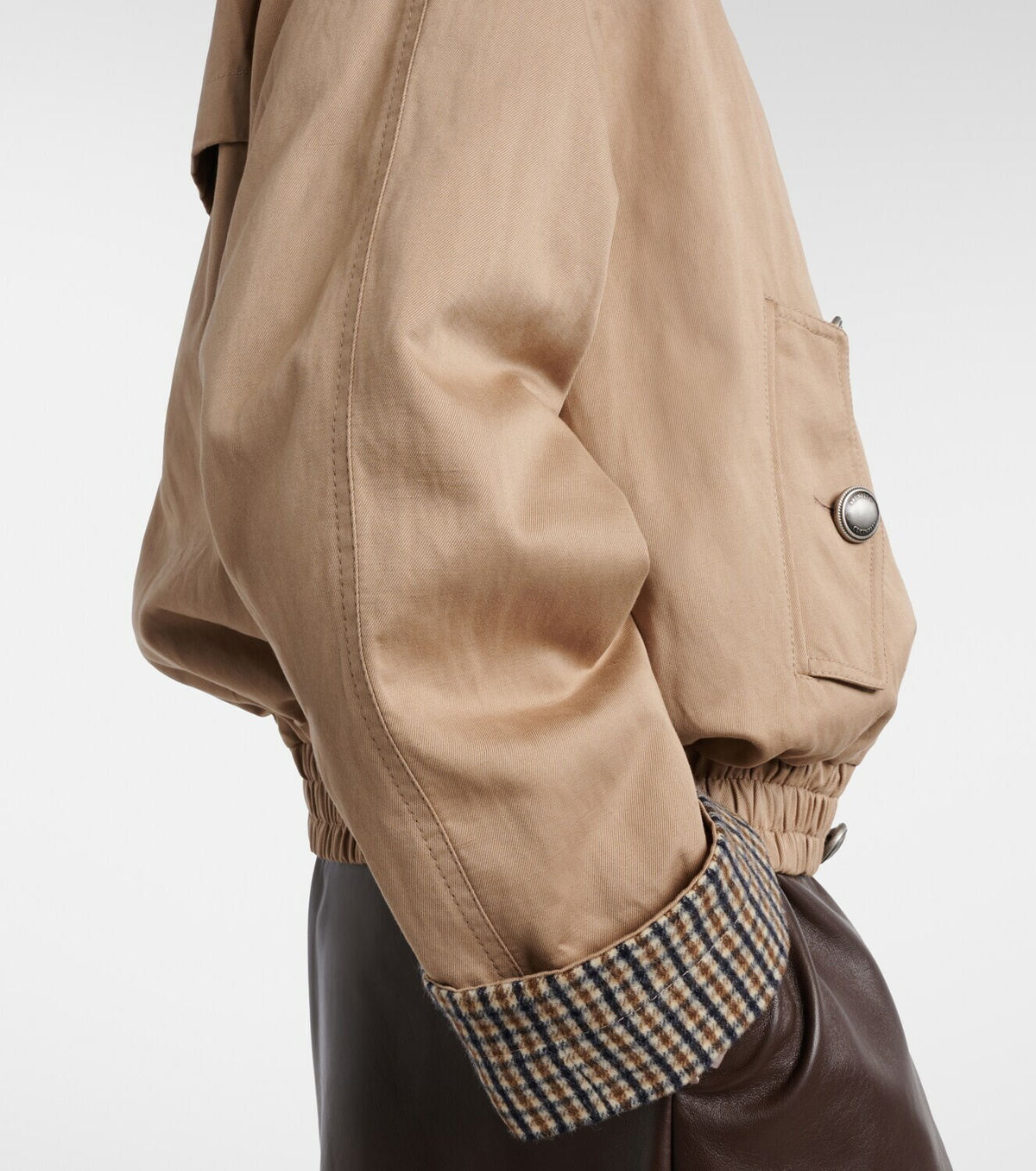 Brunello Cucinelli Cotton and linen jacket