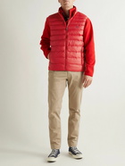 Polo Ralph Lauren - Terra Logo-Embroidered Quilted Padded Recycled-Shell Gillet - Red