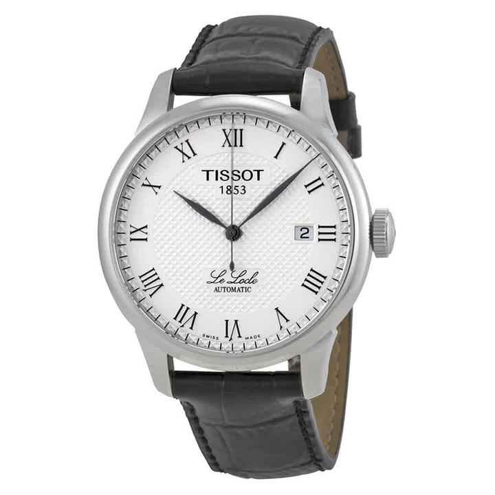 Photo: Tissot T-Classic Le Locle Silver Dial Mens Watch T41.1.423.33