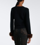 Dôen Clara cashmere cardigan