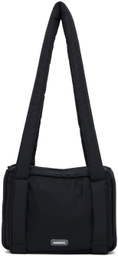 AMOMENTO Black Padded 3 Layer Bag
