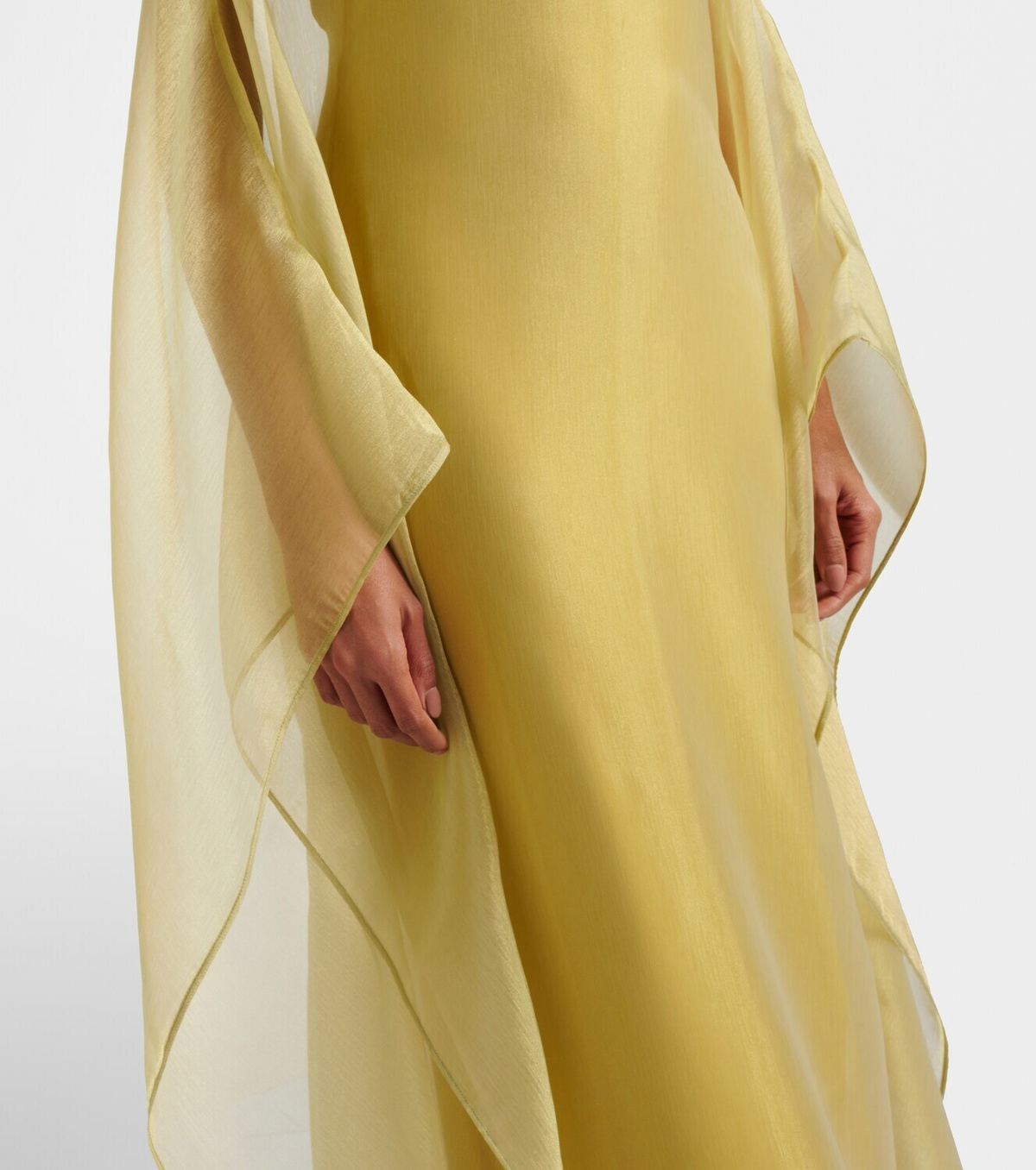 Taller Marmo Sza Sza Spirito organza kaftan