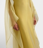 Taller Marmo Sza Sza Spirito organza kaftan