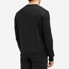 Balmain Men's Retro Logo Crew Sweat in Black/White