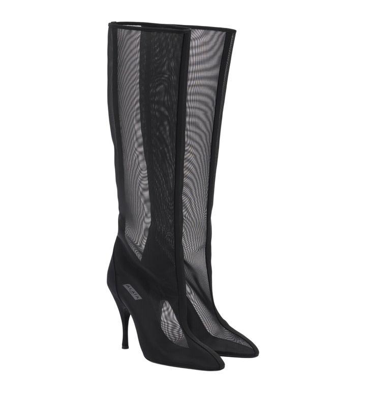 Photo: Alaïa Mesh knee-high boots