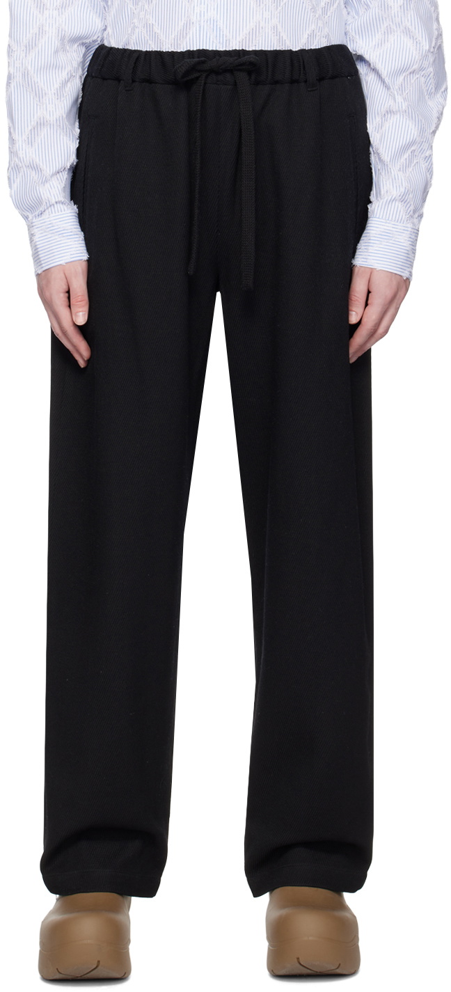 HGBB STUDIO Black Taboo Trousers