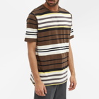 POP Trading Company Men's Striped Pocket T-Shirt in Delicioso