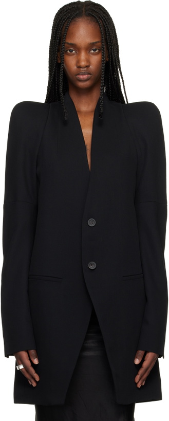 Photo: Rick Owens Black Temple Metro Blazer