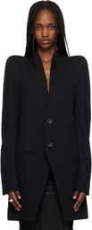 Rick Owens Black Temple Metro Blazer