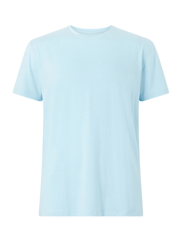 Photo: Derek Rose - Stretch-Jersey T-Shirt - Blue