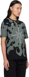 KUSIKOHC Black Logo Print T-shirt
