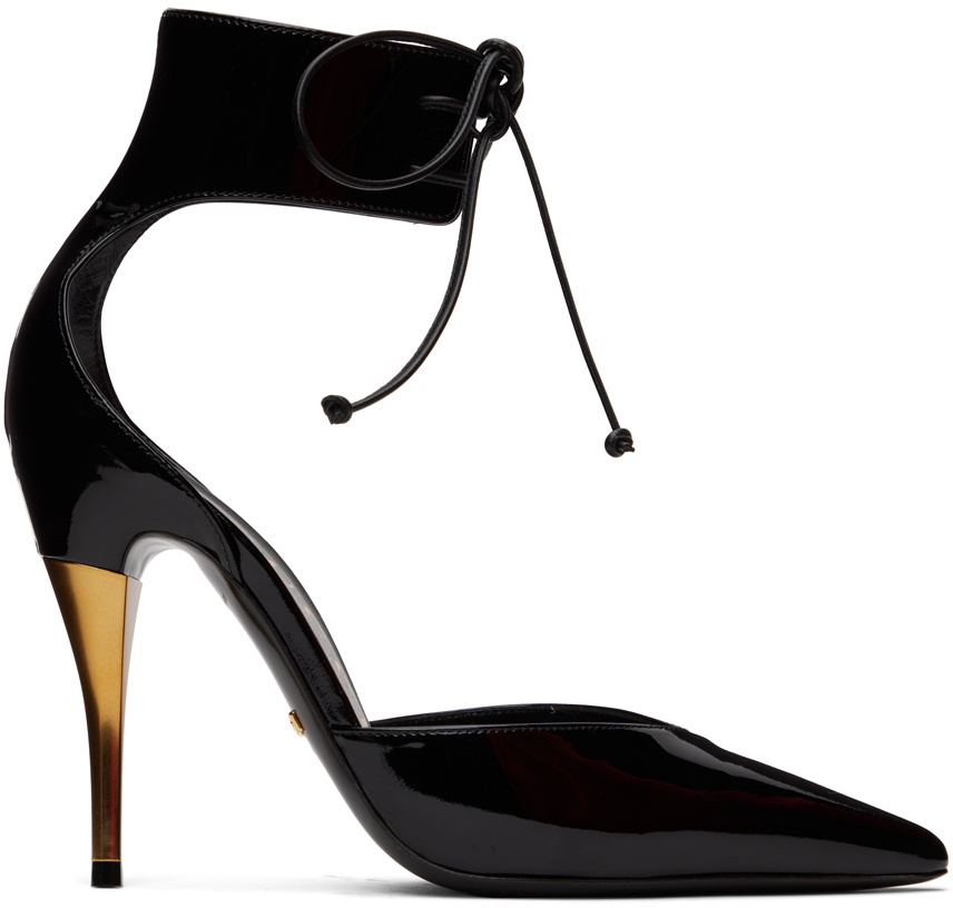 Gucci Black Priscilla Heels