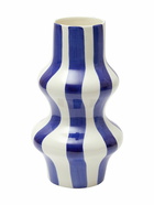 THE CONRAN SHOP Escapism Blue Striped Vase