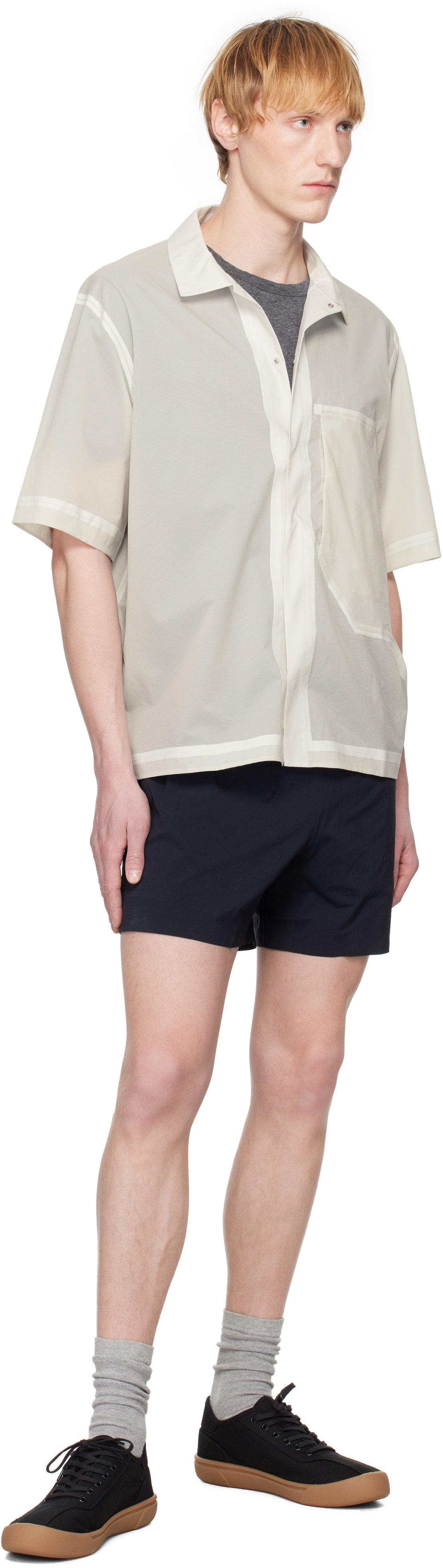 Veilance Black Argand Shorts