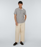 Thom Browne - Knitted cotton short-sleeved polo