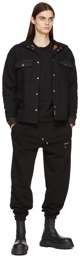GmbH Black Ghani Flannel Shirt