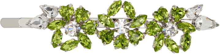 Photo: Simone Rocha Green Heartbloom Hair Clip