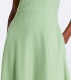 Emilia Wickstead Malinda wool crêpe gown