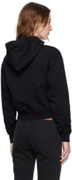 JACQUEMUS Black Les Classiques 'Le Hoodie Gros Grain' Hoodie