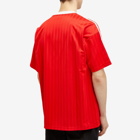 Adidas Men's Adicolor Poly T-shirt in Better Scarlet/White