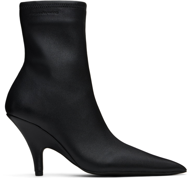 Photo: Alexander Wang Black Diablo Ankle Boots