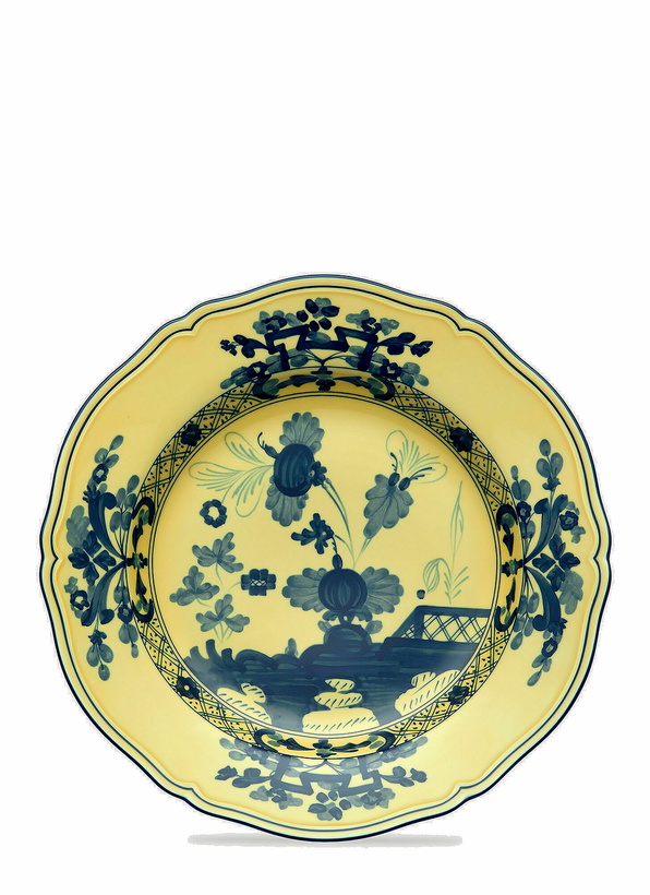 Photo: Set of Two Oriente Italiano Dessert Plate in Yellow