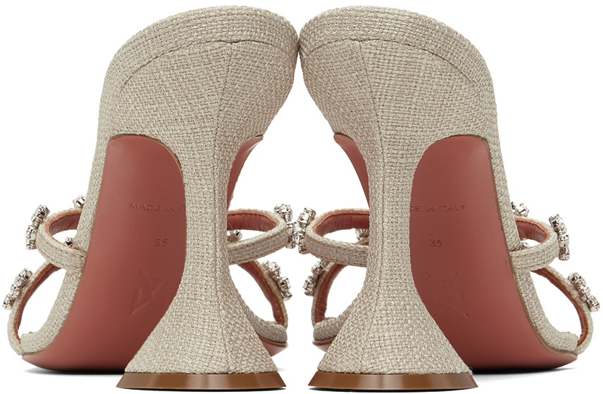 amina muaddi tie up shoes
