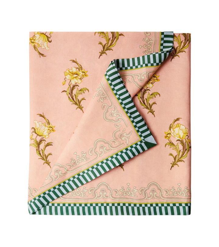Photo: La DoubleJ Nymph Bloom Large linen tablecloth
