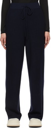 LE17SEPTEMBRE Navy Knit Lounge Pants