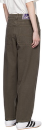 Dime Brown Classic Baggy Jeans