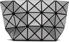 BAO BAO ISSEY MIYAKE Silver Prism Pouch
