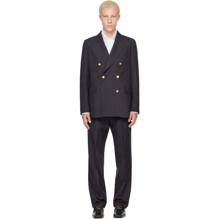Photo: Paul Smith Brown Double-Breasted Suit