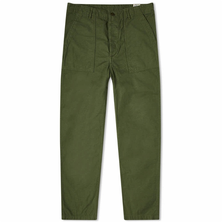 Photo: orSlow Men's US Army Fatigue Pant in Green