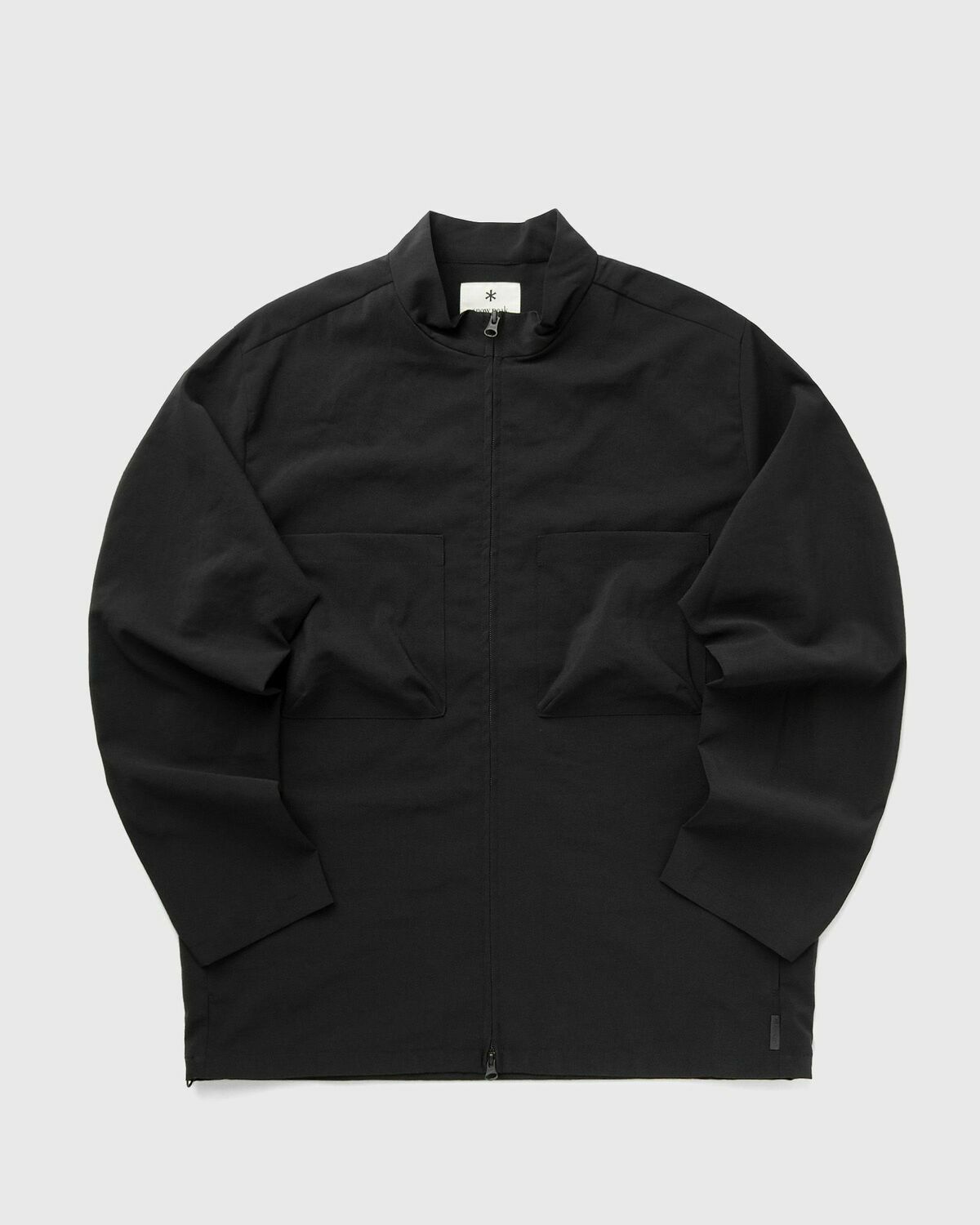Snow Peak Pe Light Poplin Jacket Black Mens Windbreaker