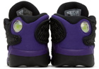 Nike Jordan Baby Black & Purple Jordan 13 Retro Sneakers