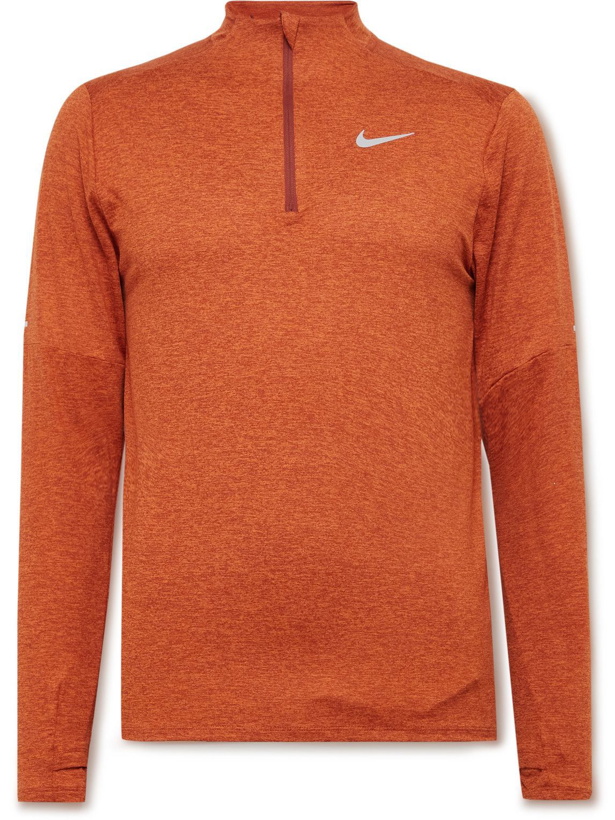 Photo: Nike Running - Element Dri-FIT Half-Zip Top - Orange
