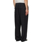 Second/Layer Black Baggy Primo Trousers
