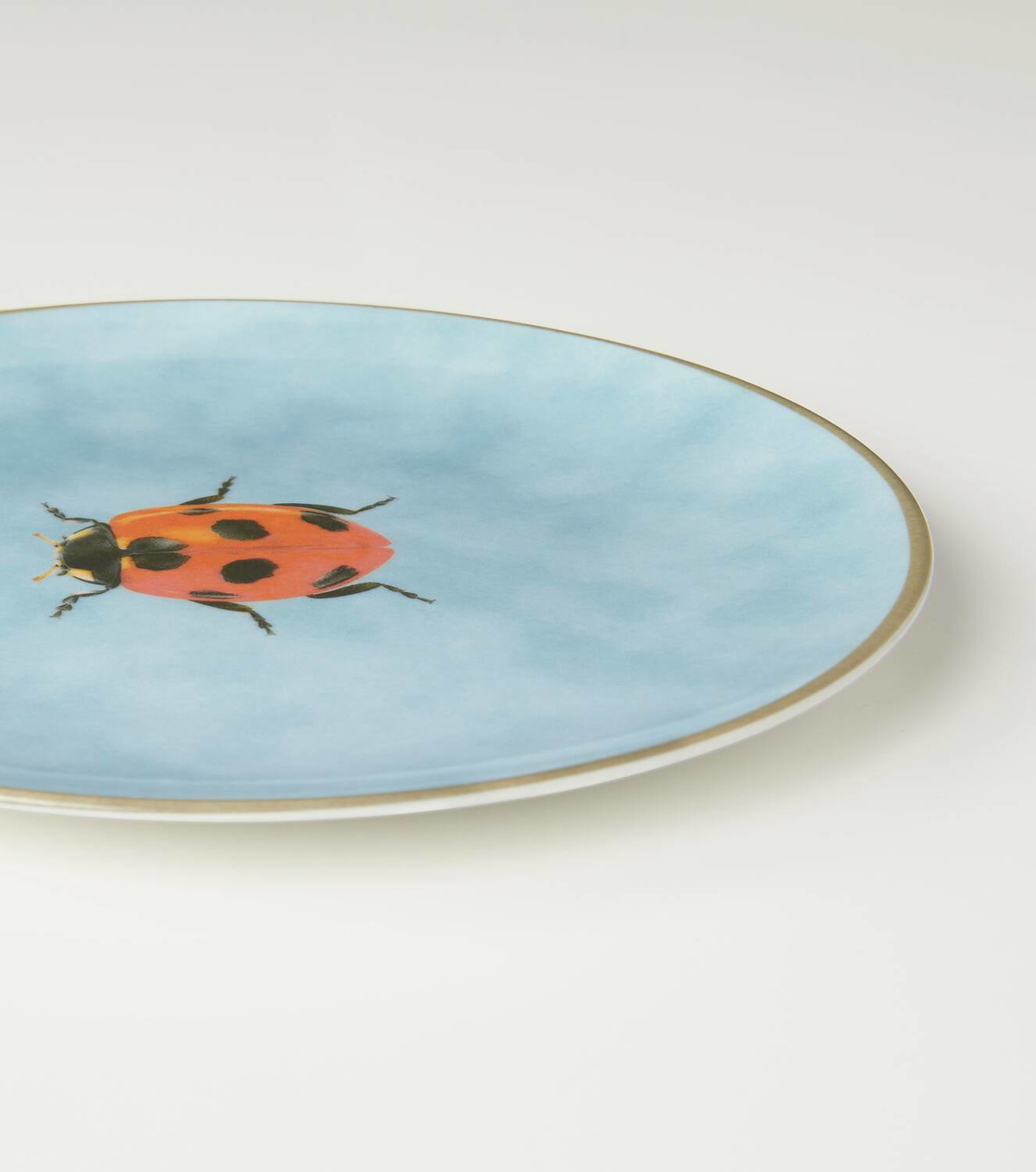 Les-Ottomans Insetti Ladybug plate