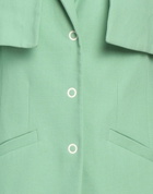 Ganni Womens Blazer Light in Green