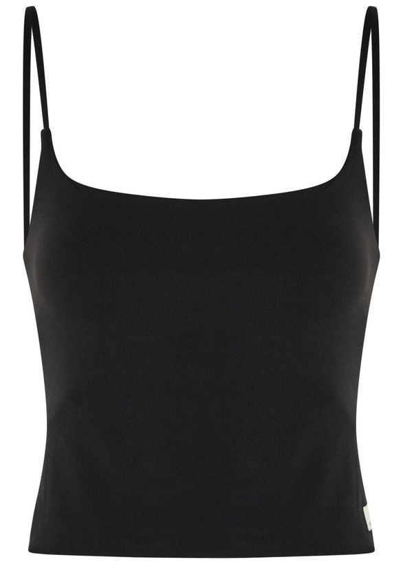 Photo: Vuori All The Feels Stretch-jersey Tank top Black