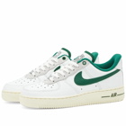 Nike W Air Force 1 '07 Lx Sneakers in White/Green/Silver