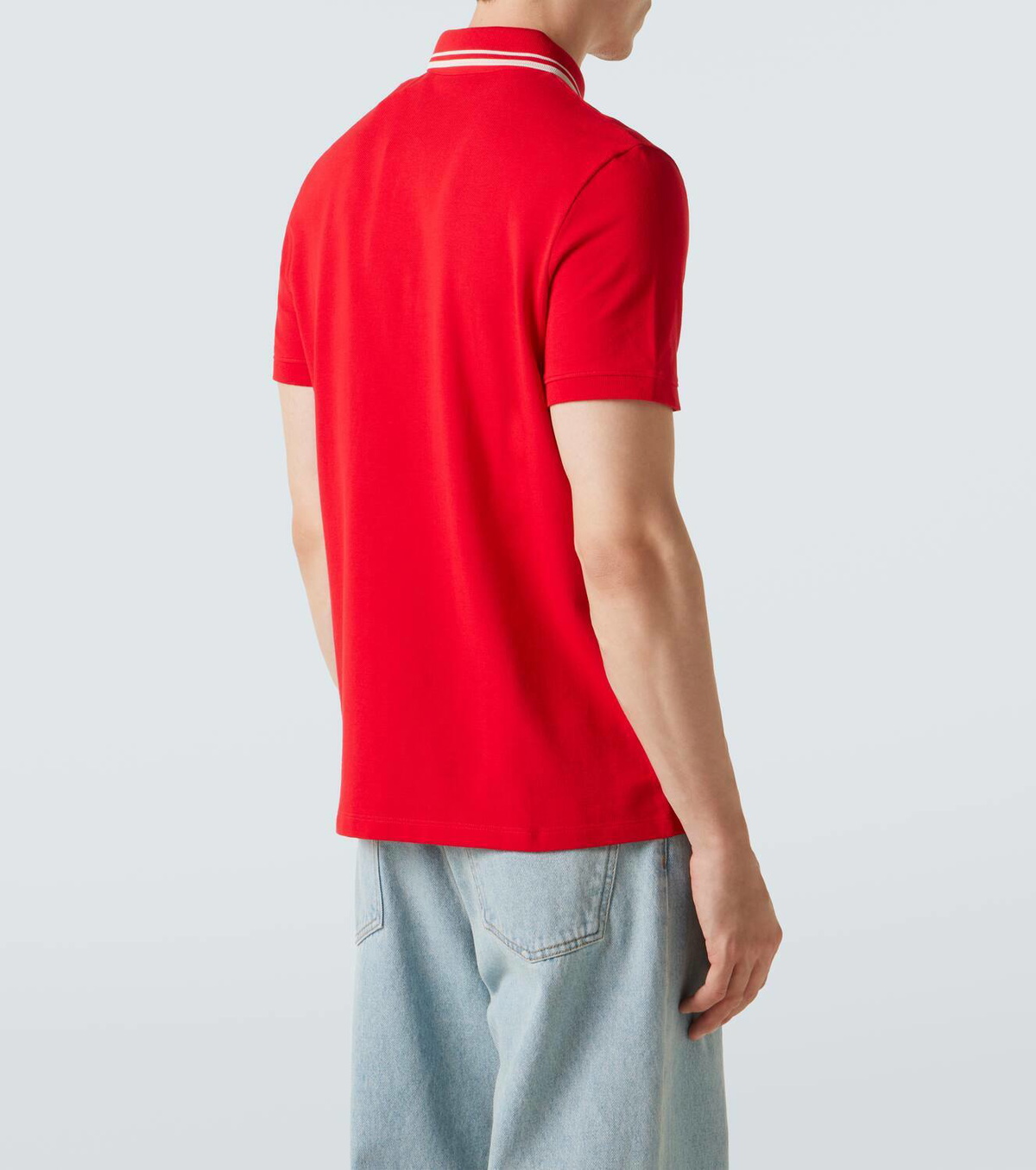 Valentino VLogo cotton piqué polo shirt