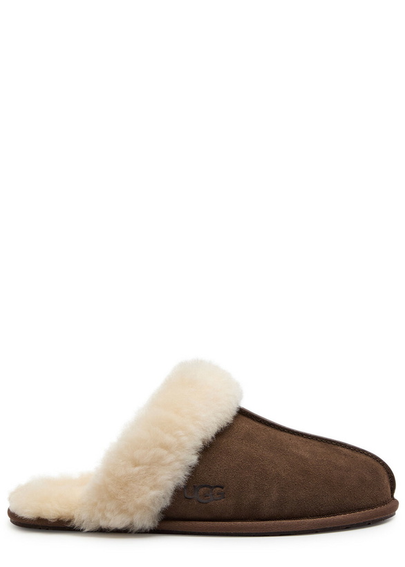 Photo: Ugg Scuffette II Suede Slippers Brown