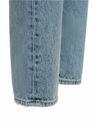 PALM ANGELS - 17.1cm Logo Print Cotton Denim Jeans