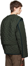 Robyn Lynch Khaki Vest & Jacket Set