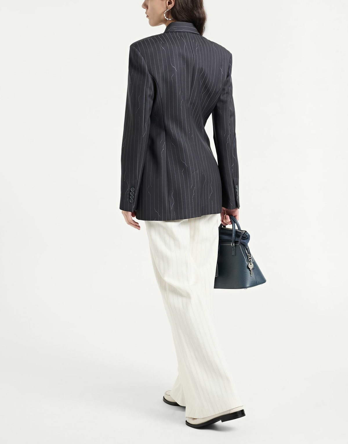 Off-white Womens Blazer Charcoal