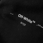 Off-White Diagonal 3D Lines Zip Hoody