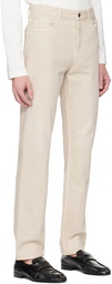 The Row Beige Carlisle Jeans