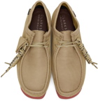 Clarks Originals Beige Wallabee Gore-Tex Derbys