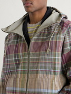 Aimé Leon Dore - Reversible Checked Shell Windbreaker Jacket - Brown